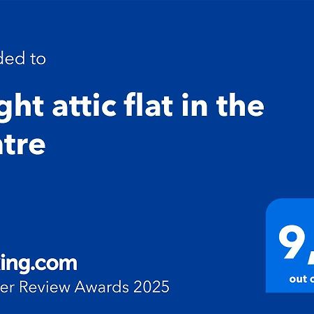 Bright Attic Flat In The Centre Daire Riga Dış mekan fotoğraf